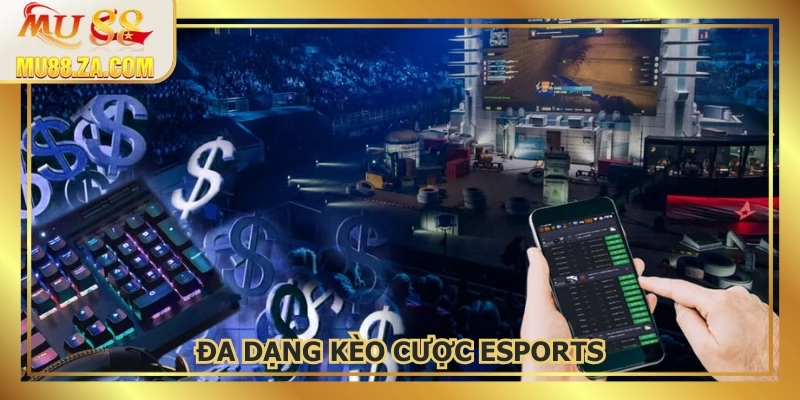 Đa dạng kèo cược Esports, từ cơ bản đến nâng cao cho cao thủ